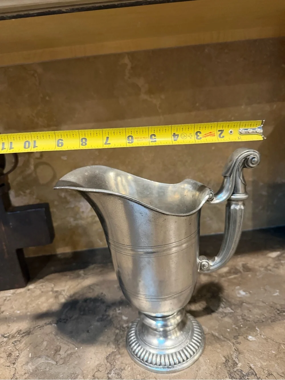Arte Italica Peltro Romana Pitcher